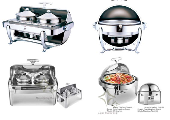 Các mẫu nồi hâm buffet dùng cồn thông dụng